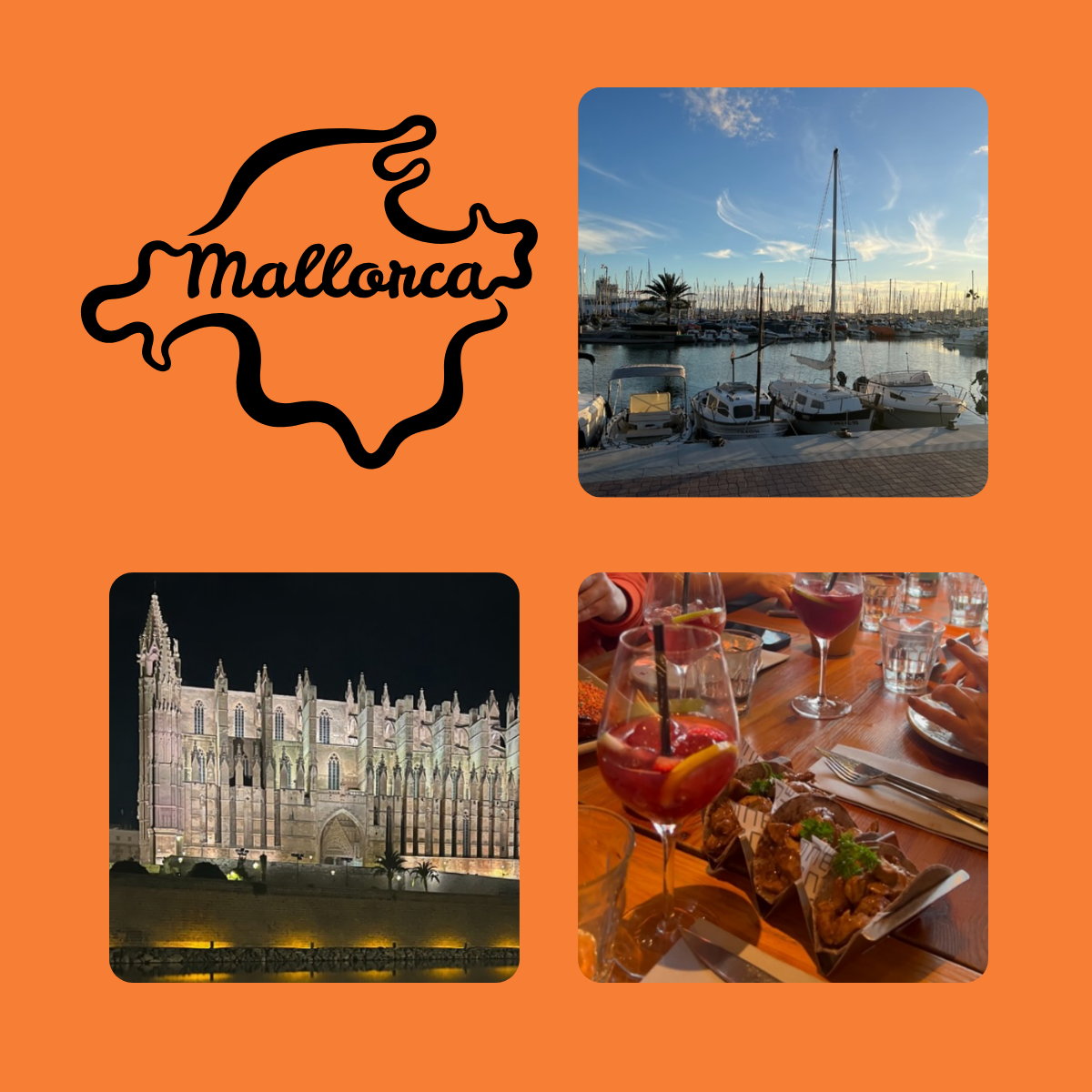 Betriebsausflug 2025 Mallorca - Collage