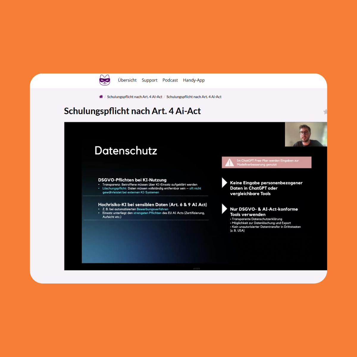 KI-Schulung online